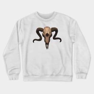 Lucifers Ram Skull Crewneck Sweatshirt